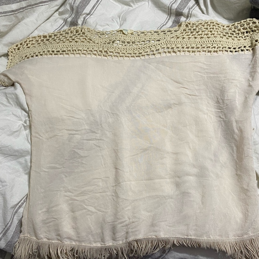 Off white blouse